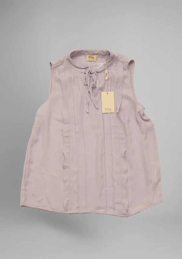 Elie Tahari - Top M / Tank Tops Lavender - Image 2