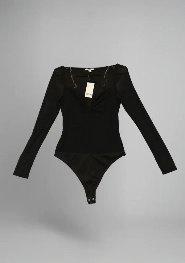 Bar III - Top S / Bodysuit mesh sleeved - Image 1
