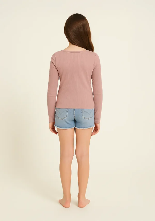 Levi´s - Top L / Top Niña Grande Color Salmon - Image 1