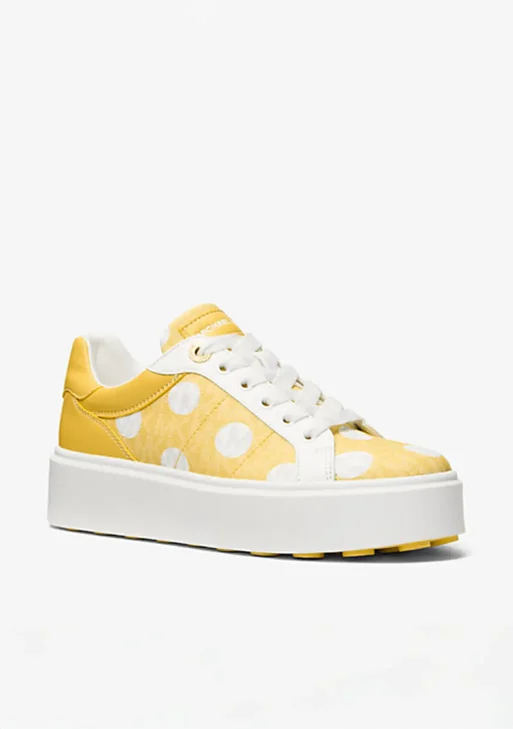 Michael Kors - Size 7 / Polka Dot Platform Sneakers